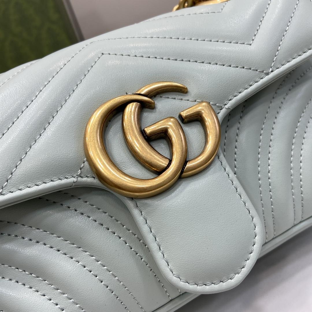 Gucci GG Marmont Matelassé Mini Bag - DesignerGu