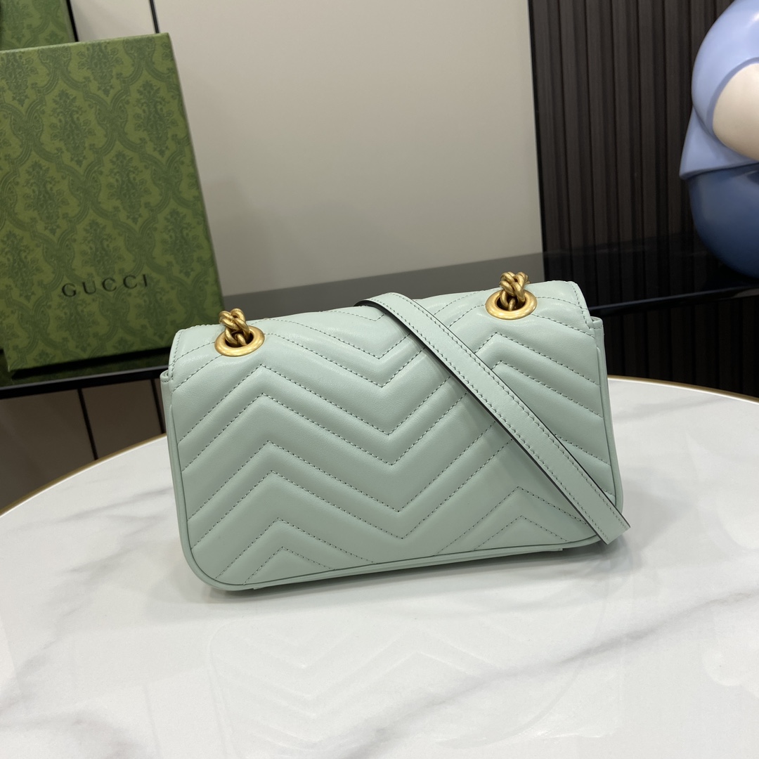 Gucci GG Marmont Matelassé Mini Bag - DesignerGu