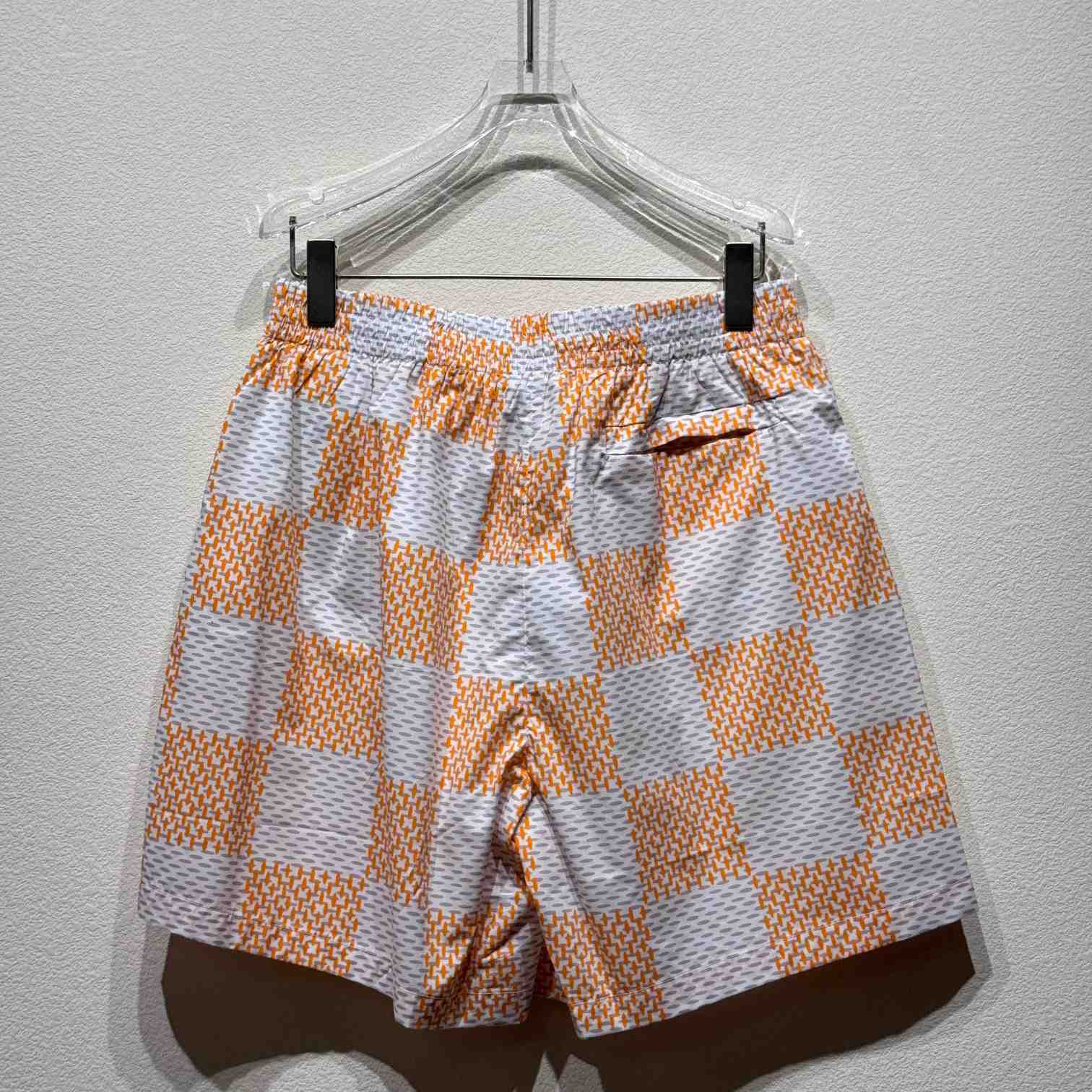 Louis Vuitton Damier Silk Shorts - DesignerGu