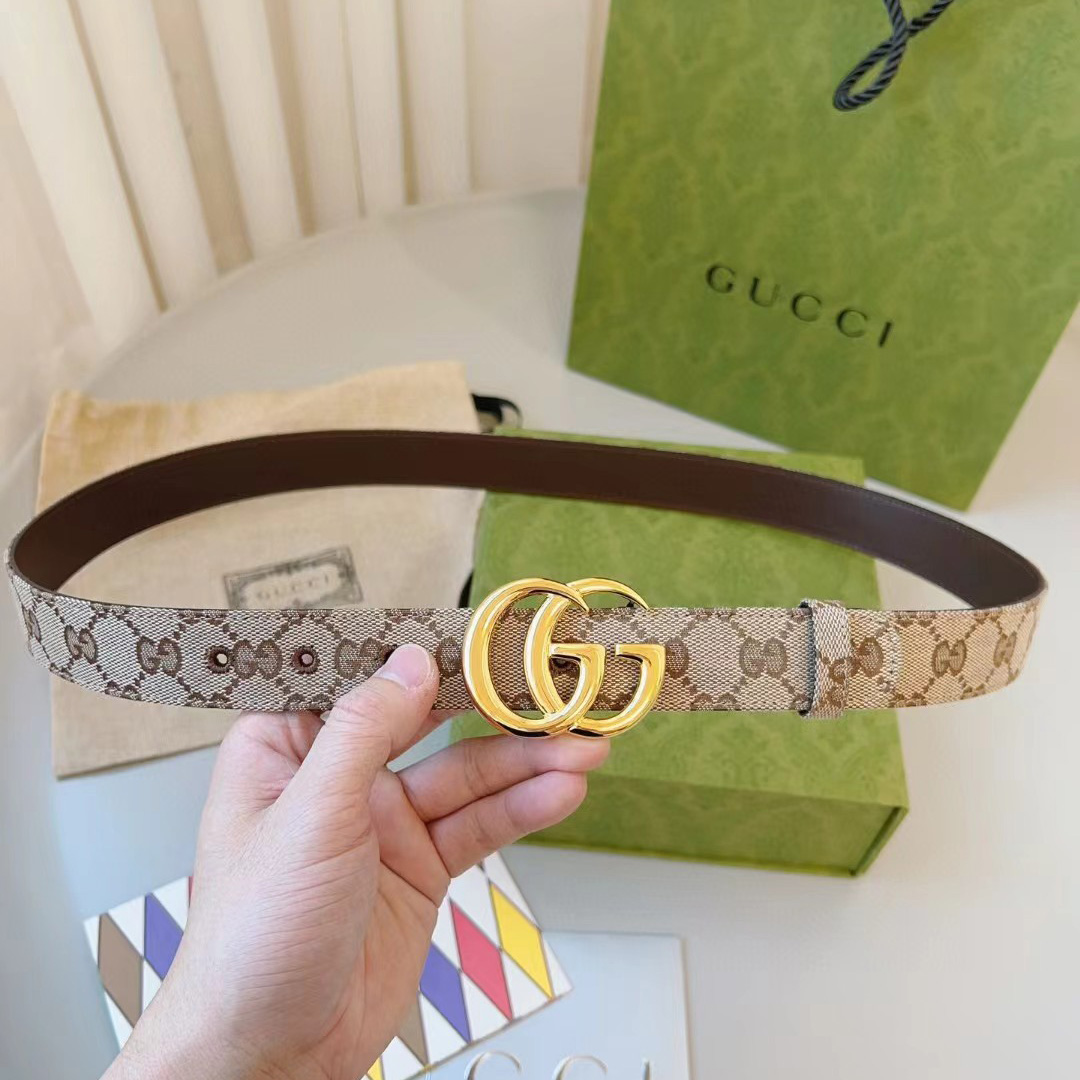 Gucci GG Marmont Reversible belt - DesignerGu