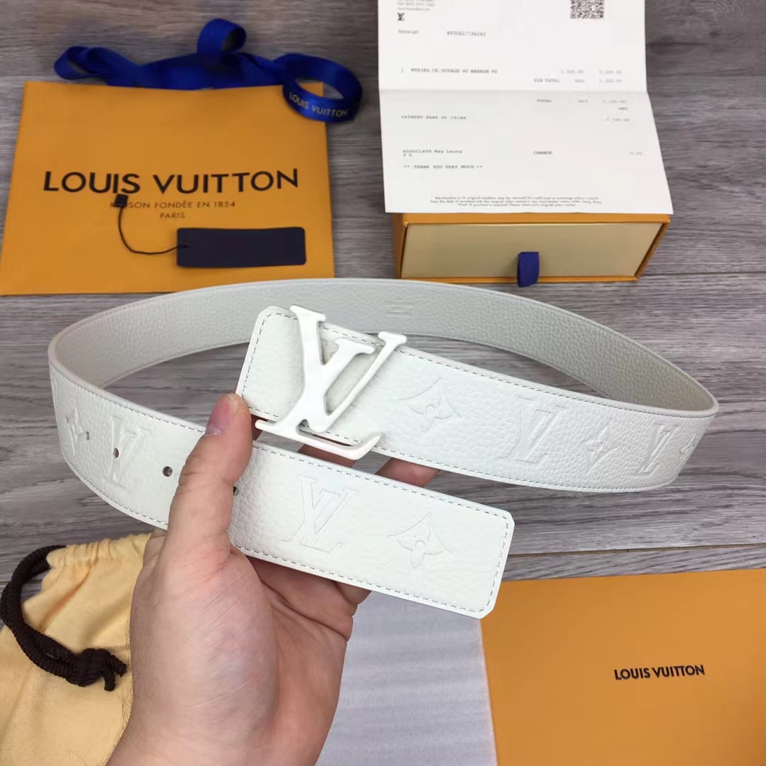 Louis Vuitton Monogram Reversible Belt - DesignerGu