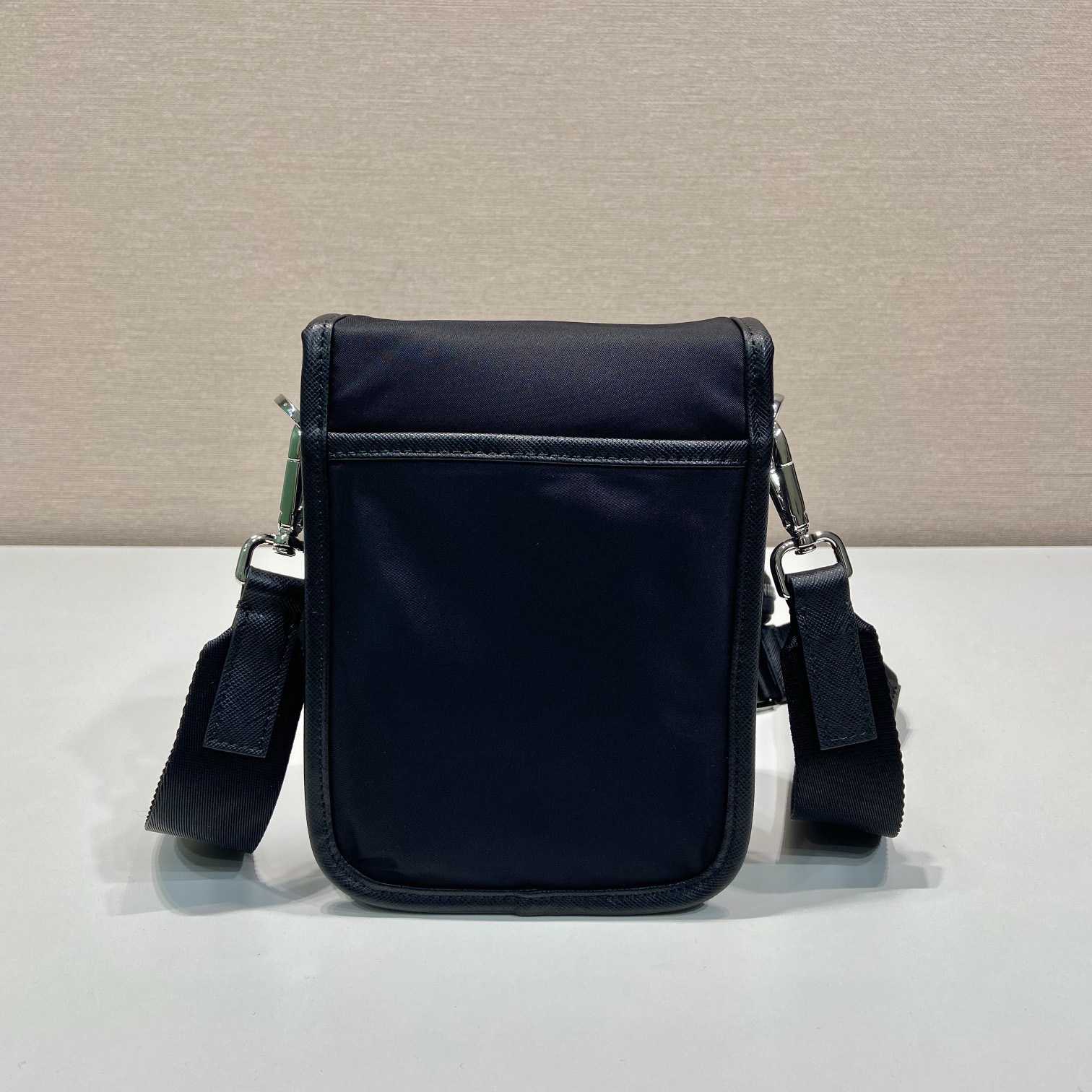 Prada Re-Nylon And Saffiano Leather Shoulder Bag - DesignerGu