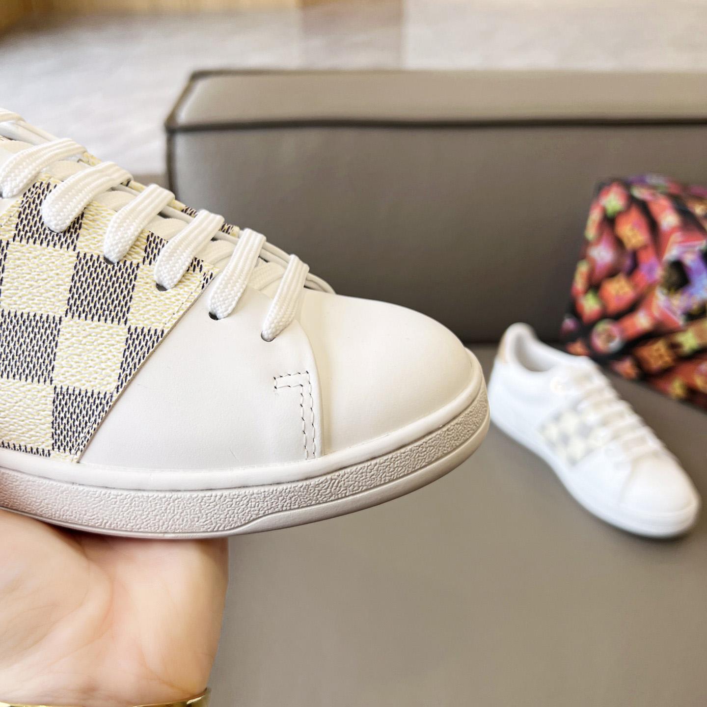 Louis Vuitton Damier Azur Front Row Sneaker - DesignerGu