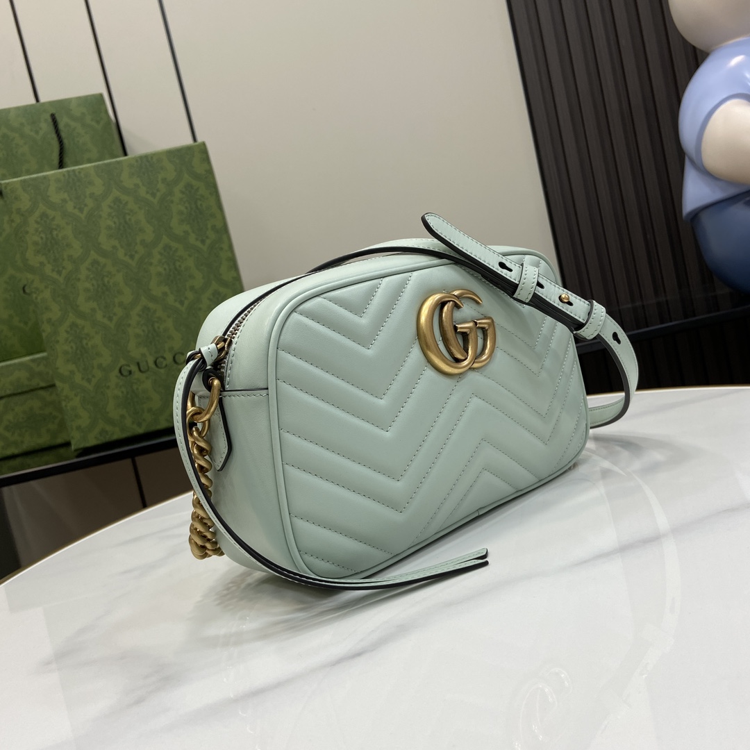 Gucci GG Marmont Small Shoulder Bag - DesignerGu