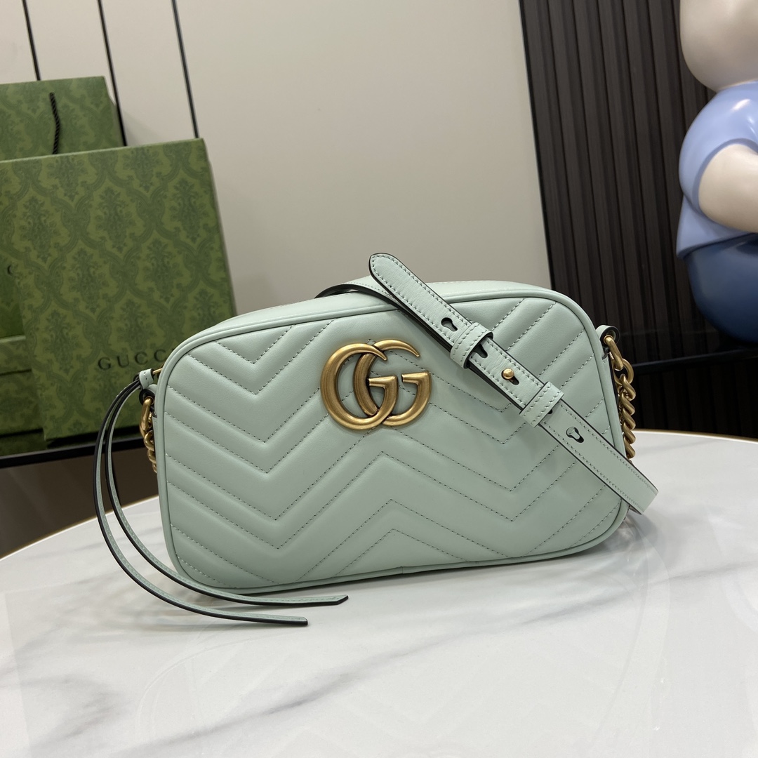 Gucci GG Marmont Small Shoulder Bag - DesignerGu