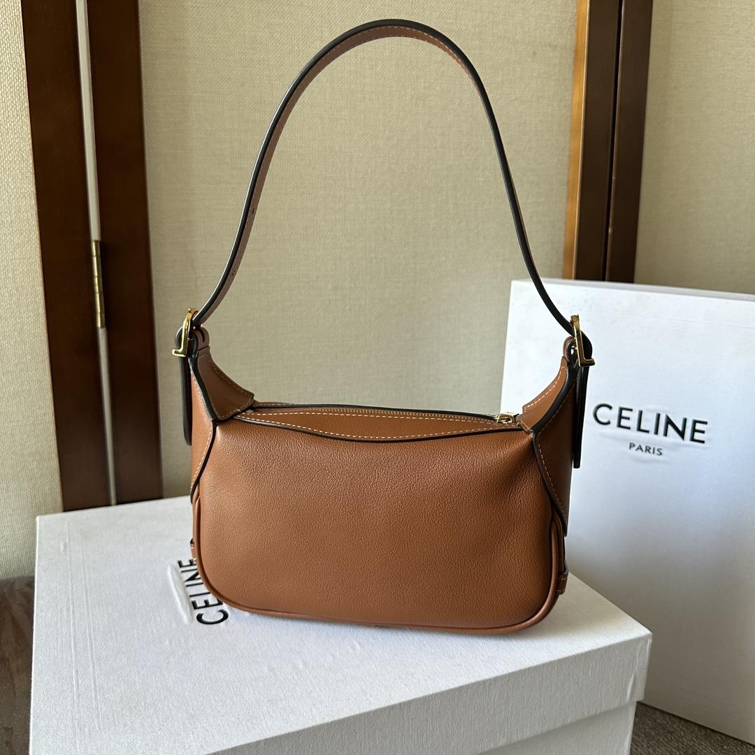 Celine Mini Romy In Supple Calfskin - DesignerGu