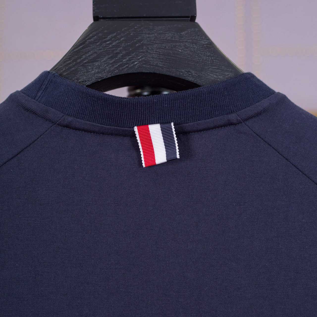 Thom Browne Interlock Rwb Stripe T-shirt   TB1839 - DesignerGu