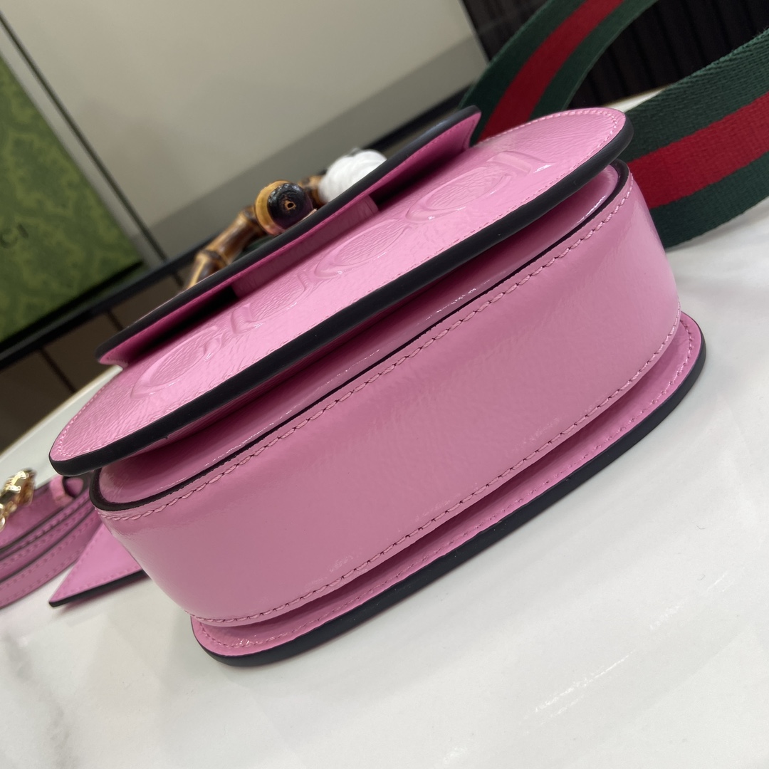 Gucci Bamboo 1947 Mini Top Handle Bag - DesignerGu