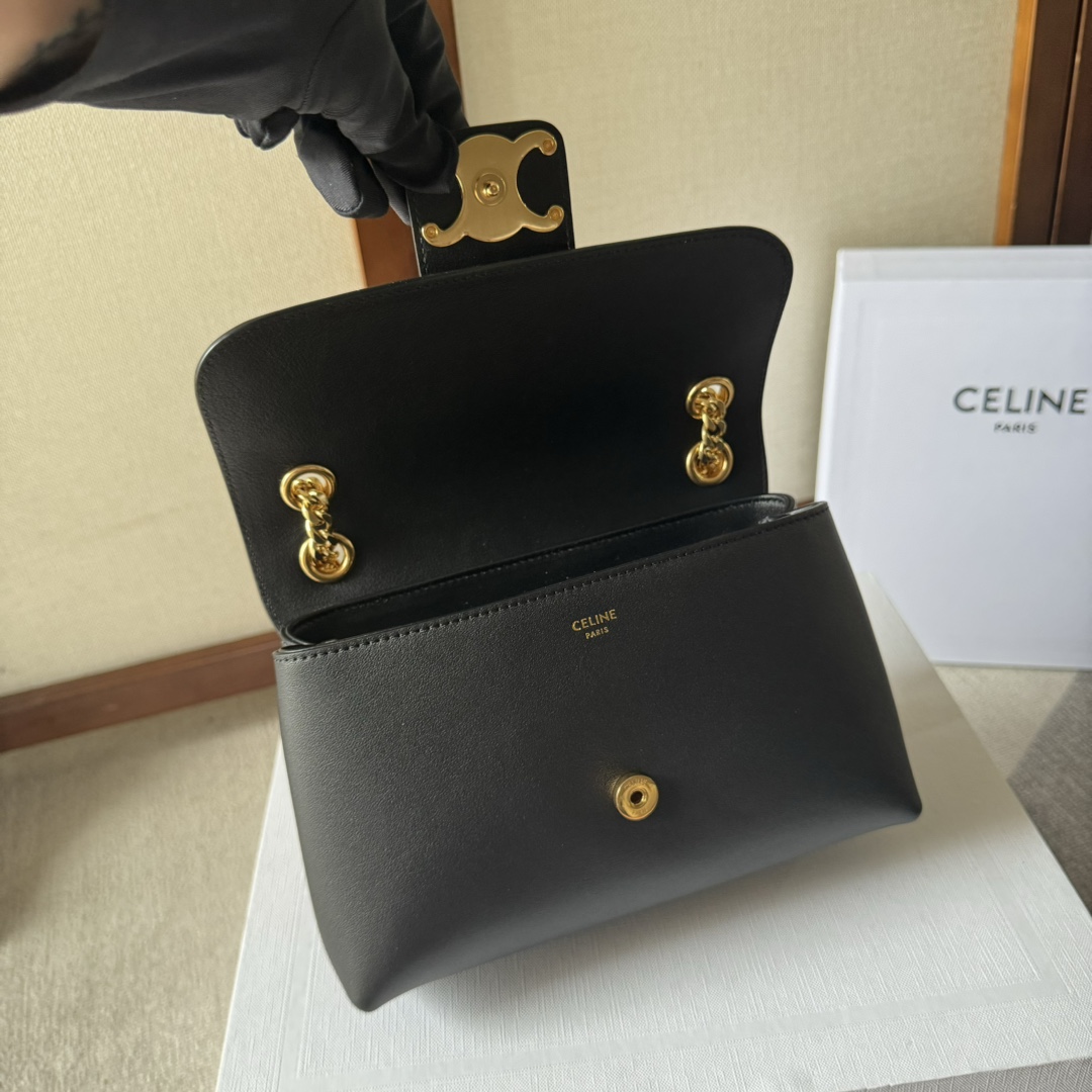 Celine Teen Celine Victoire Bag In Supple Calfskin - DesignerGu