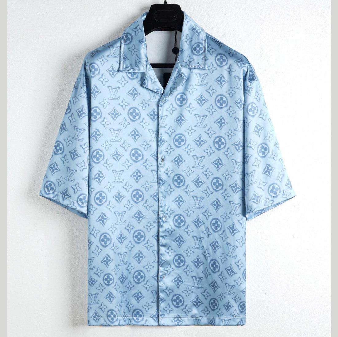 Louis Vuitton Monogram Silk Shirt & Short   1AFBV3 - DesignerGu