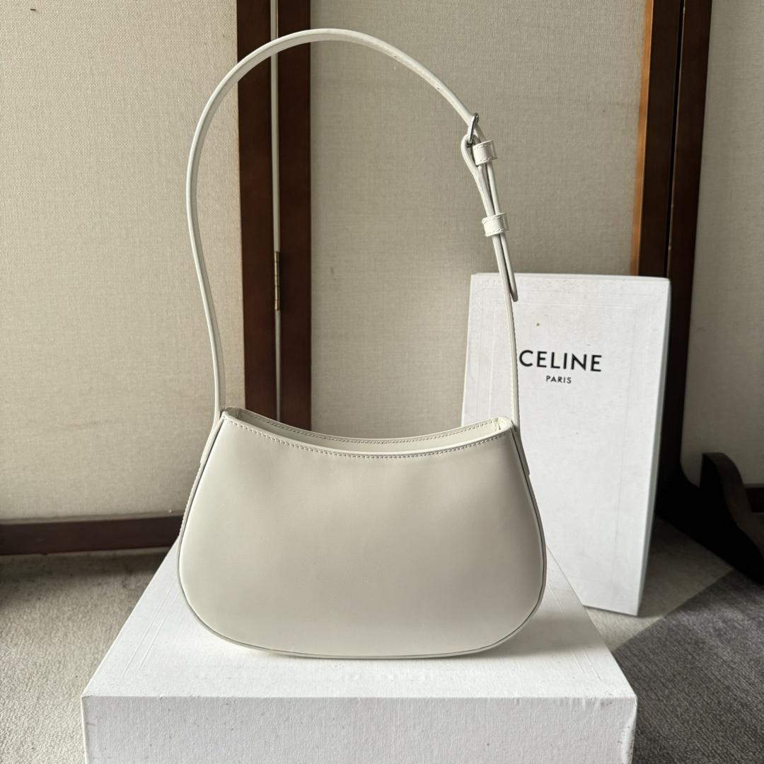 Celine Medium Tilly Bag In Shiny Calfskin  - DesignerGu