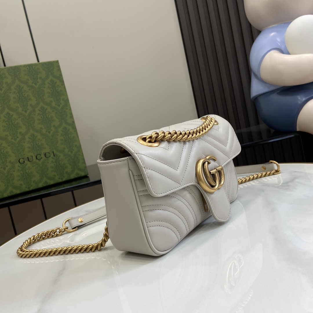 Gucci GG Marmont Matelassé Mini Bag - DesignerGu