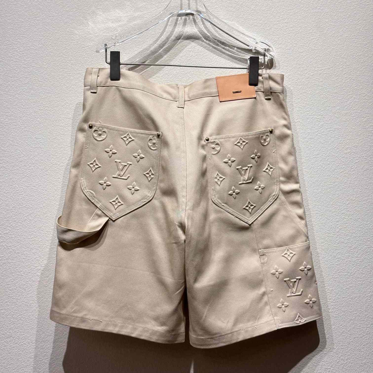 Louis Vuitton Denim Carpenter Short - DesignerGu