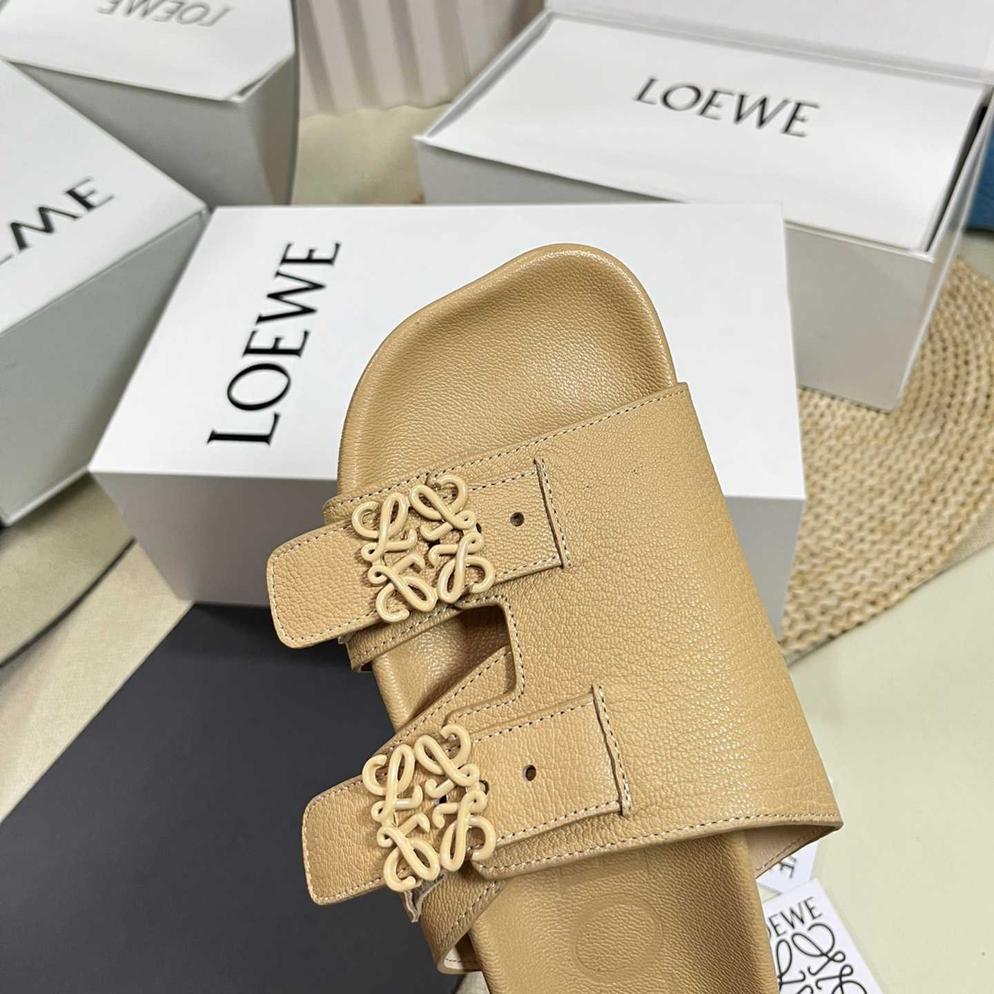 Loewe Ease slide In Goatskin - DesignerGu