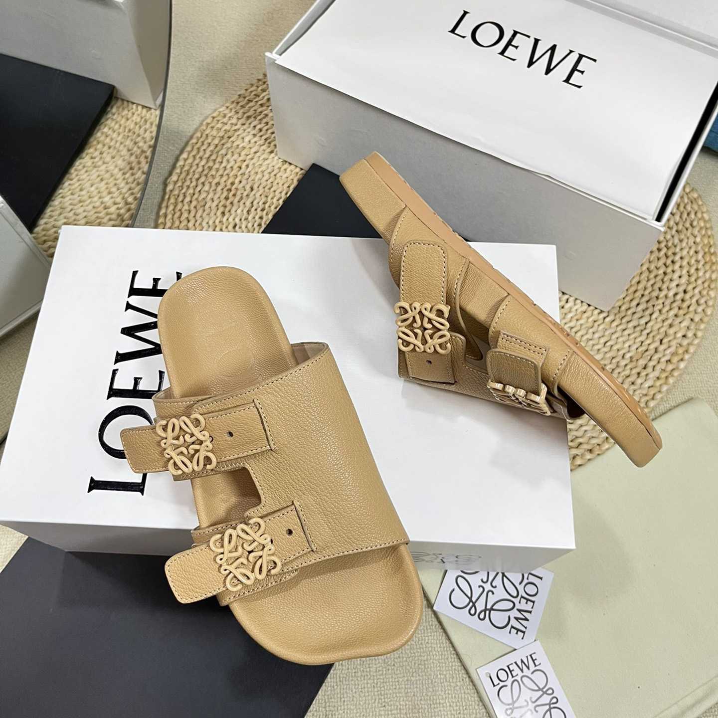 Loewe Ease slide In Goatskin - DesignerGu