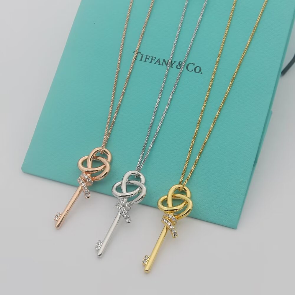 Tiffany&CO Woven Keys Small Pendant - DesignerGu