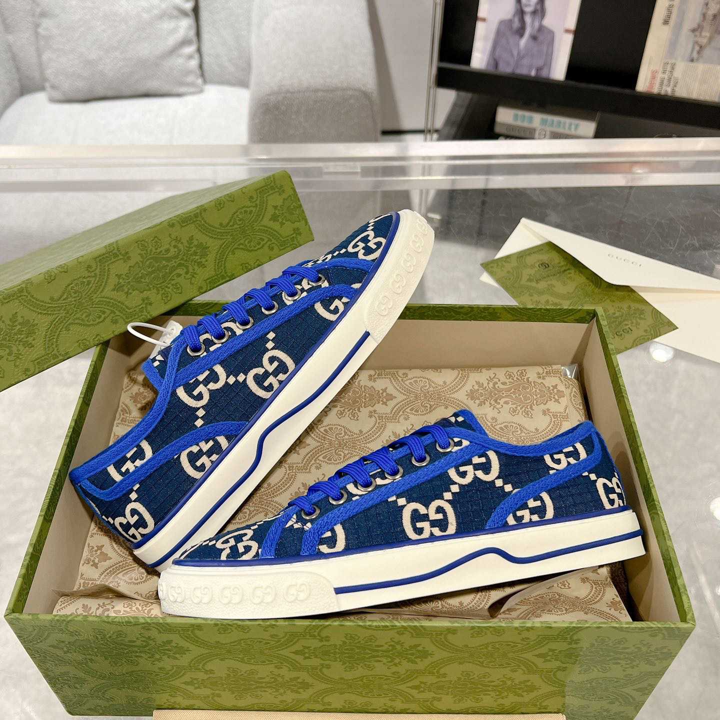 Gucci Men's Gucci Tennis 1977 Sneaker - DesignerGu