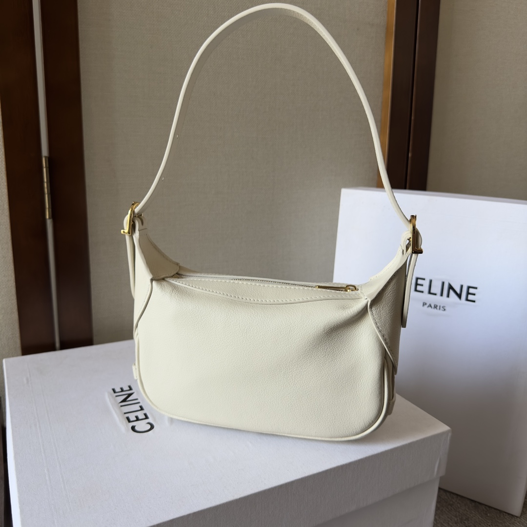 Celine Mini Romy In Supple Calfskin - DesignerGu