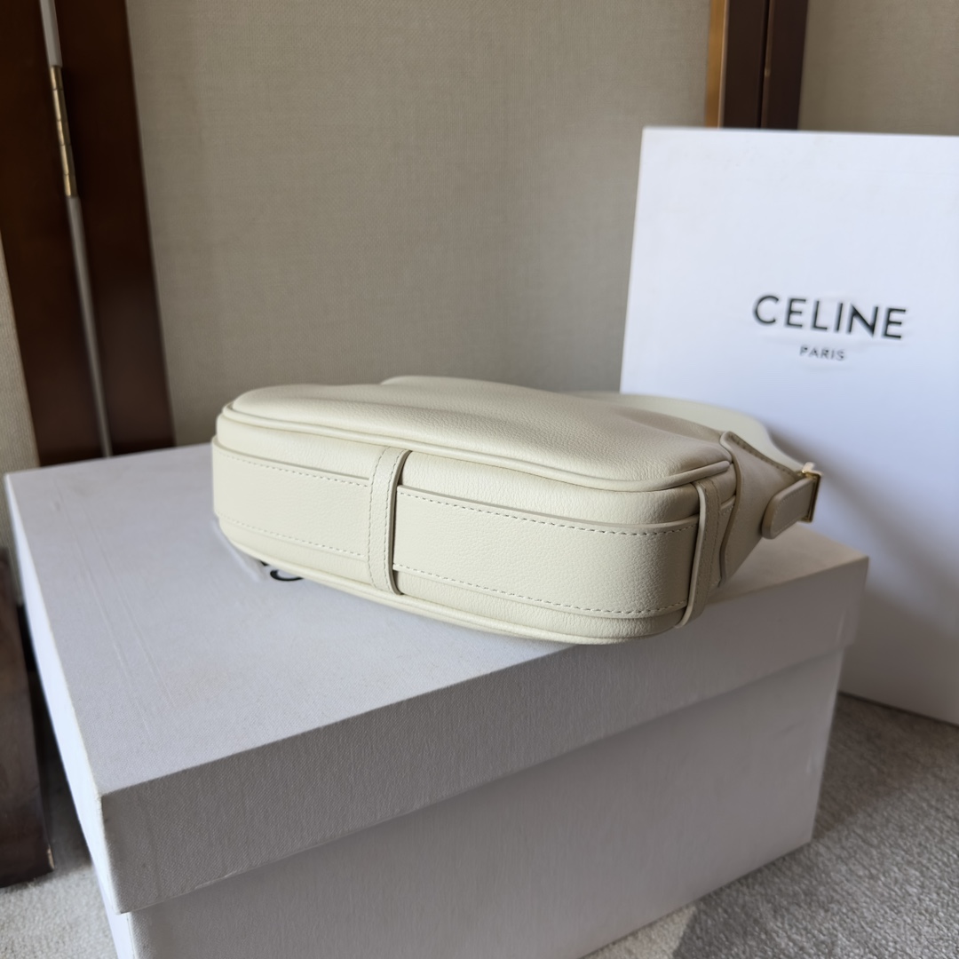 Celine Mini Romy In Supple Calfskin - DesignerGu