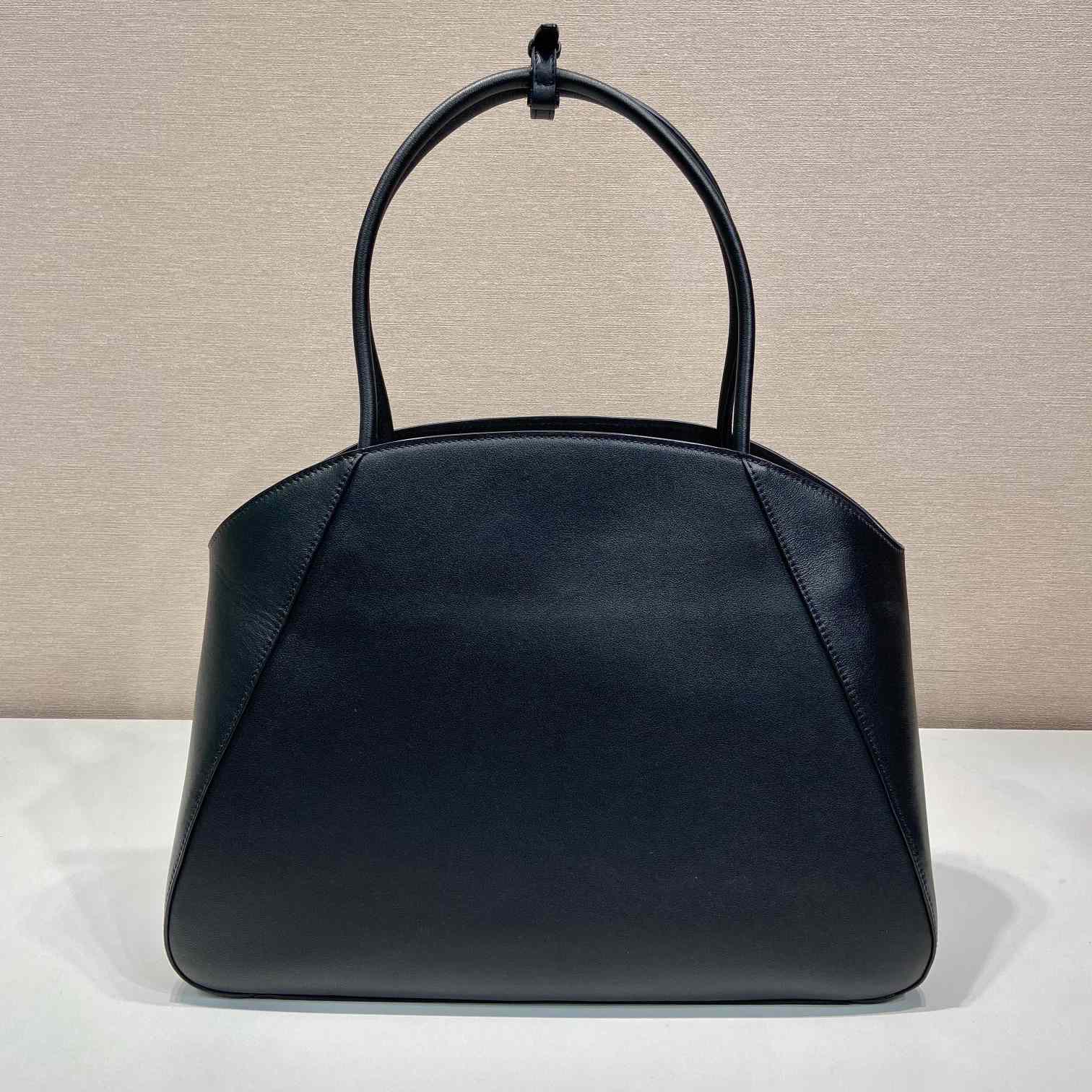 Prada Large Leather Tote Bag - DesignerGu