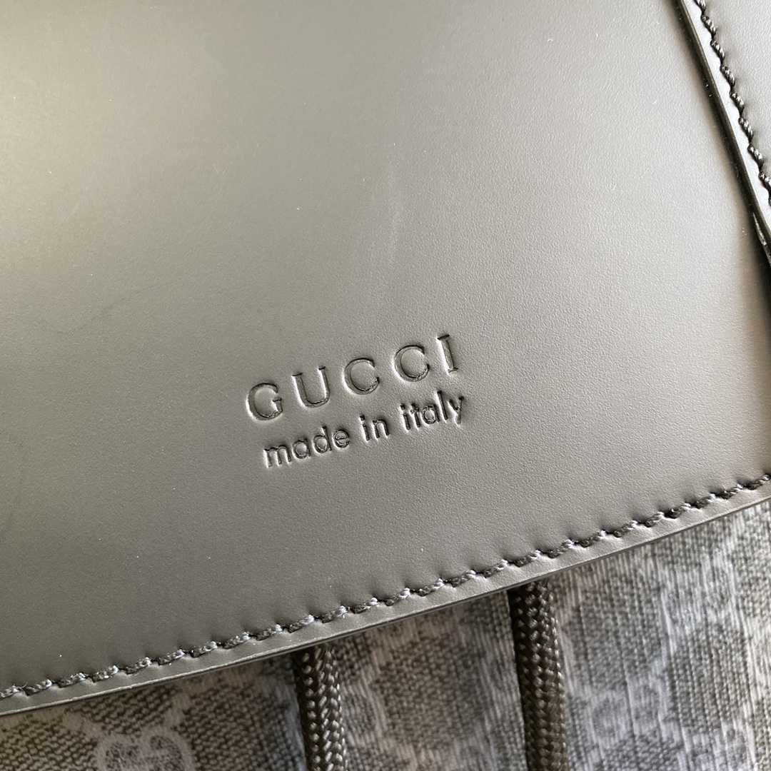 Gucci GG Black Backpack - DesignerGu