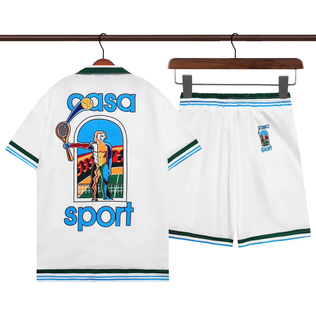 Casablanca Shirt & Shorts - DesignerGu