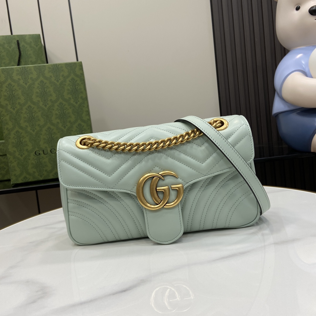 Gucci GG Marmont Small Shoulder Bag - DesignerGu