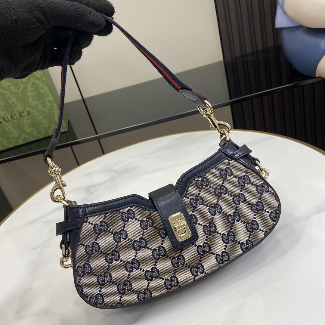 Gucci Moon Side Mini Shoulder Bag - DesignerGu