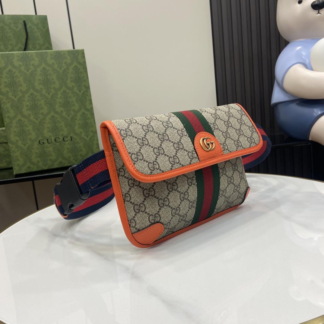 Gucci Ophidia GG Small Belt Bag  - DesignerGu