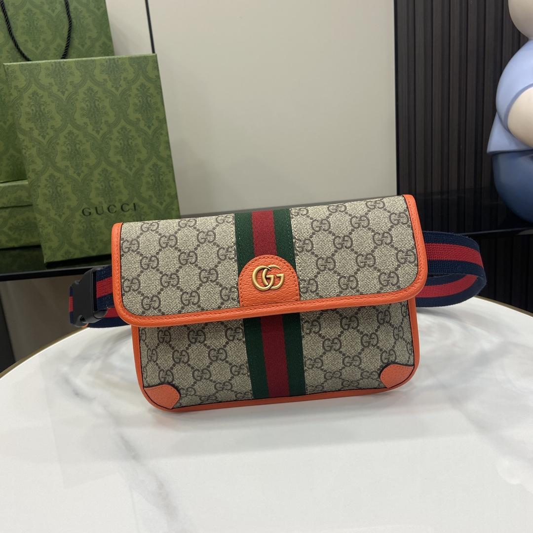 Gucci Ophidia GG Small Belt Bag  - DesignerGu