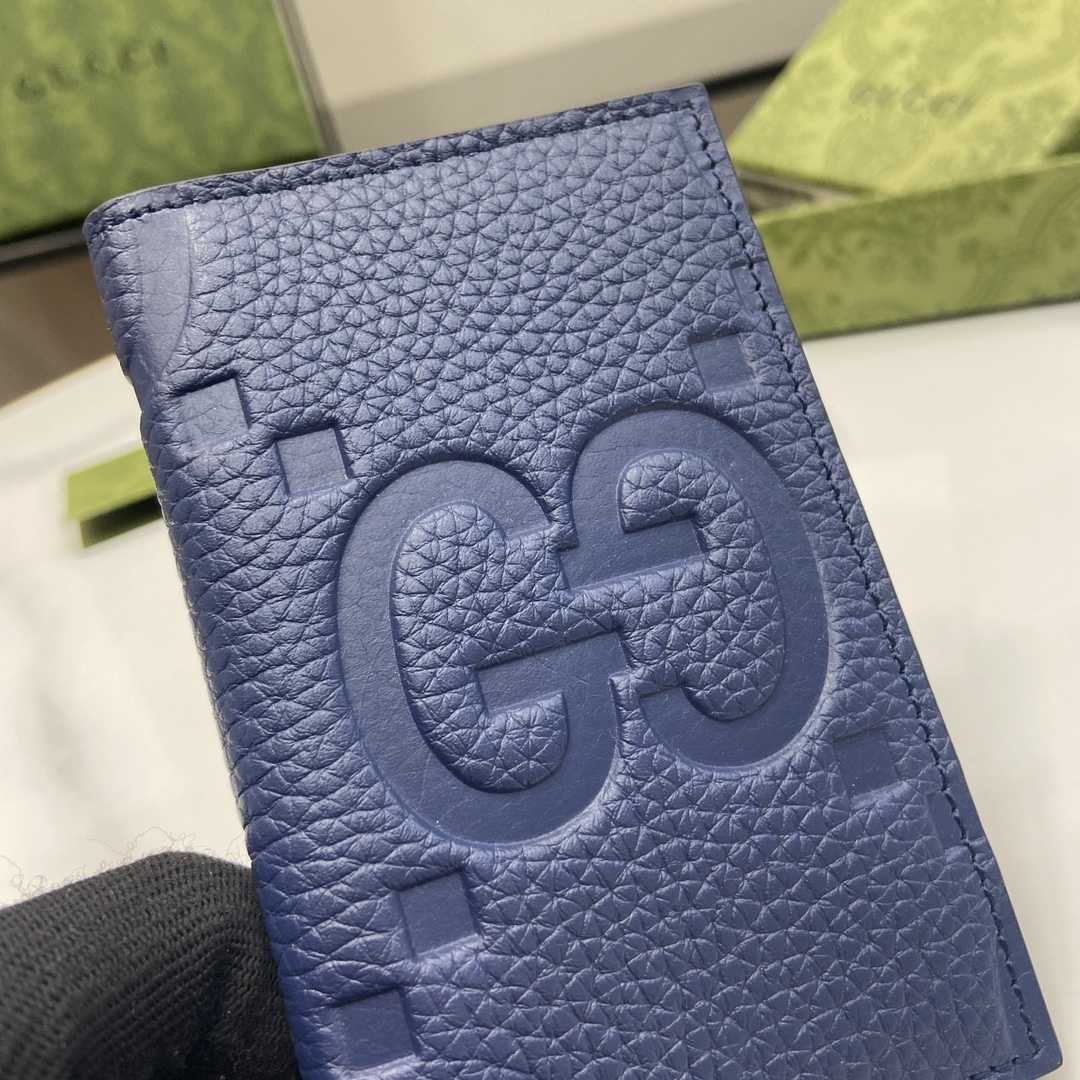 Gucci Jumbo GG Card Case - DesignerGu