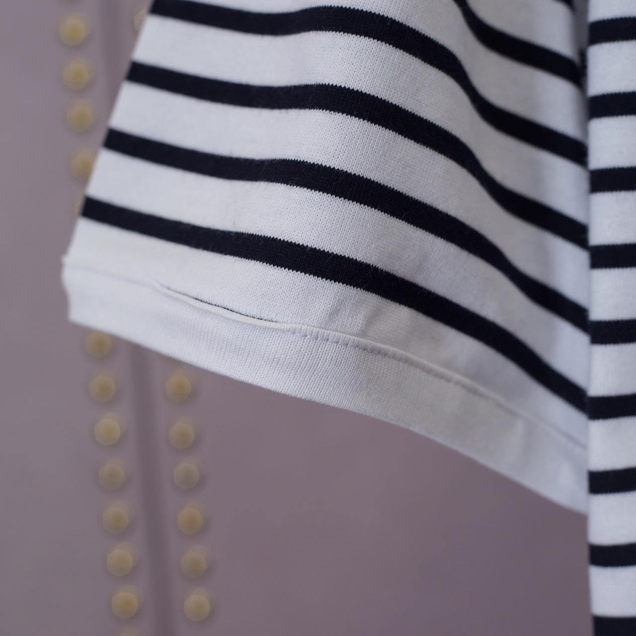 Thom Browne Striped Cotton Jersey T-shirt   1896 - DesignerGu