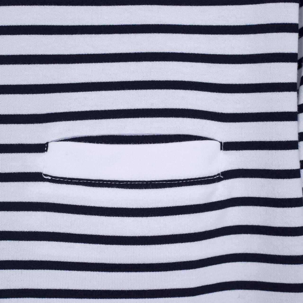 Thom Browne Striped Cotton Jersey T-shirt   1896 - DesignerGu