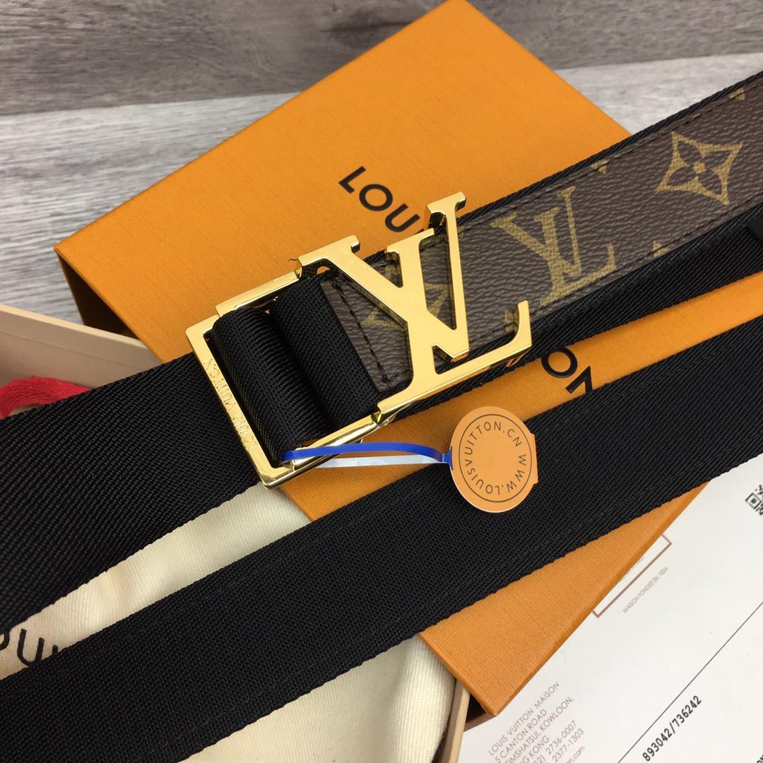 Louis Vuitton Monogram Belt  35mm - DesignerGu