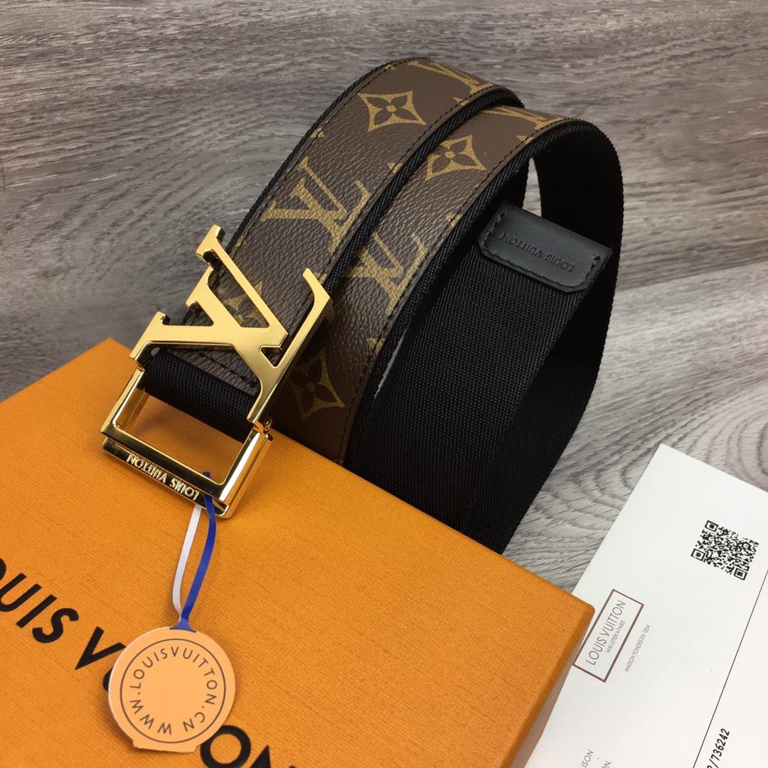 Louis Vuitton Monogram Belt  35mm - DesignerGu