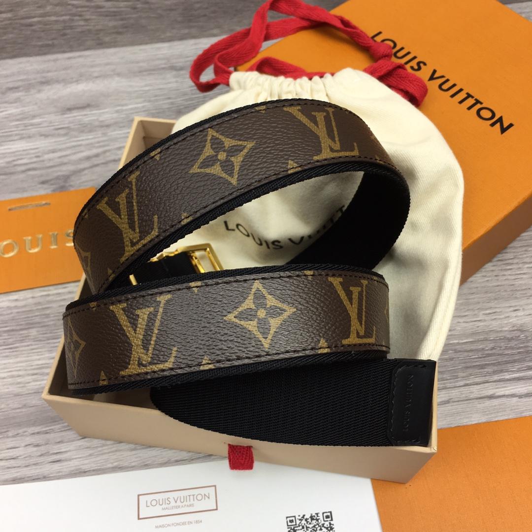 Louis Vuitton Monogram Belt  35mm - DesignerGu