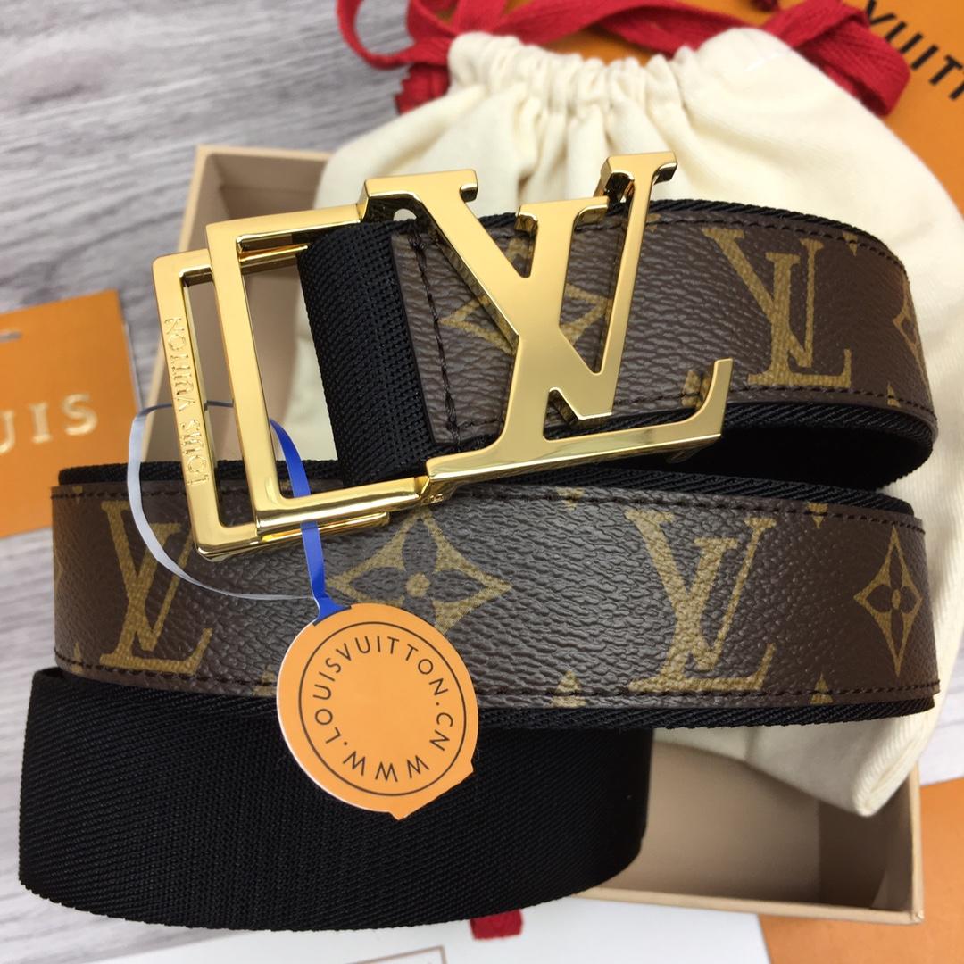 Louis Vuitton Monogram Belt  35mm - DesignerGu