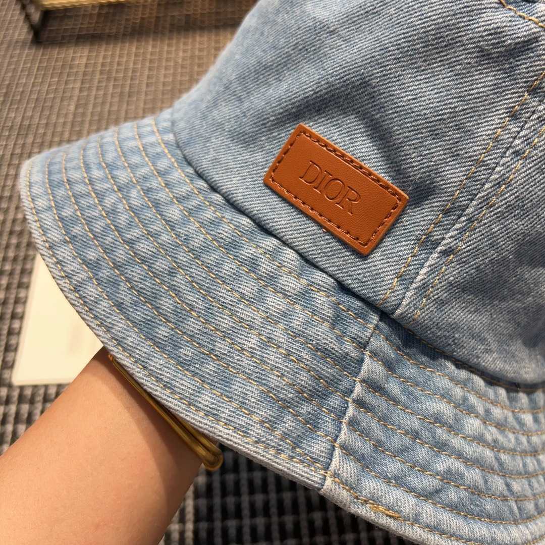 Dior Denim Bucket Hat - DesignerGu