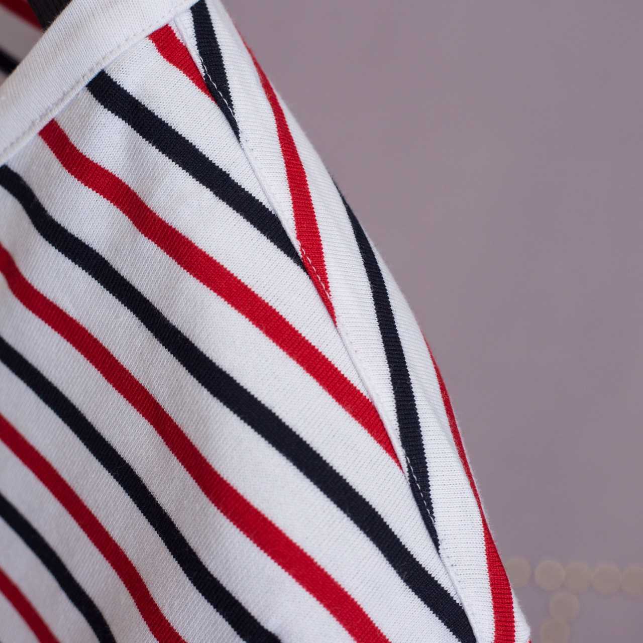 Thom Browne Striped Cotton Jersey T-shirt   1896 - DesignerGu