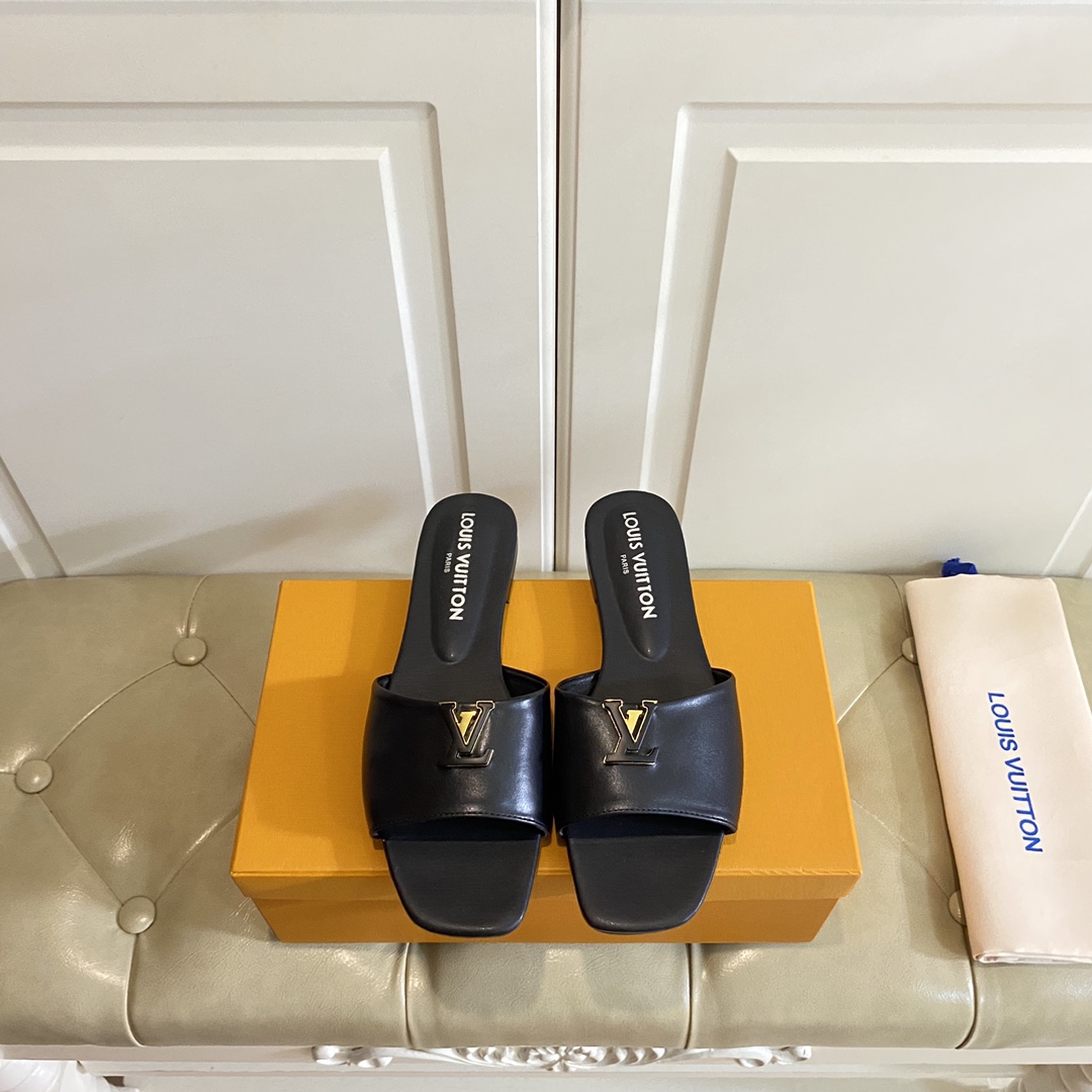 Louis Vuitton LV Capri Flat Mule   1ACTMS - DesignerGu