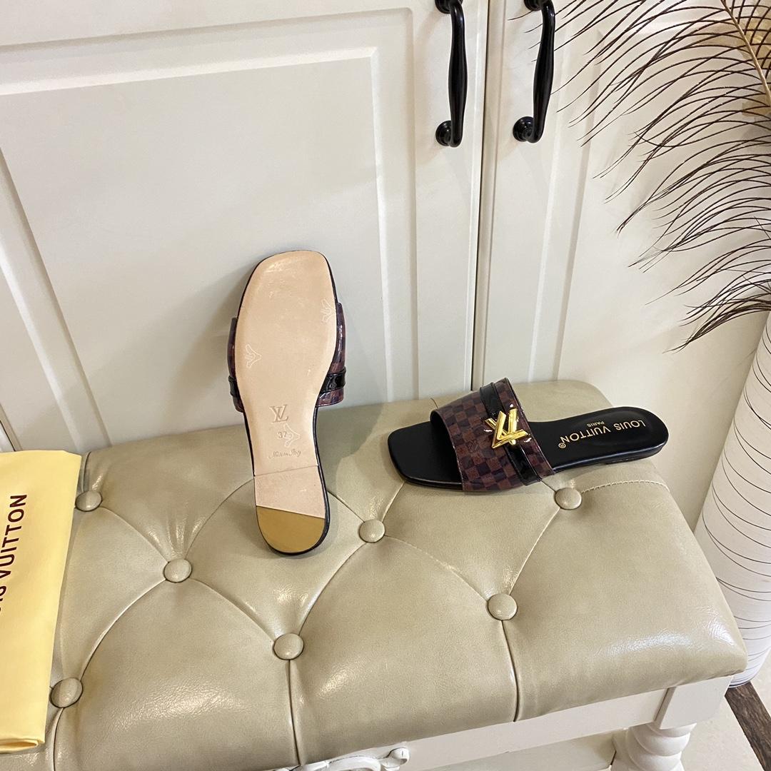 Louis Vuitton Neo Revival Flat Mule   1ACSP3 - DesignerGu