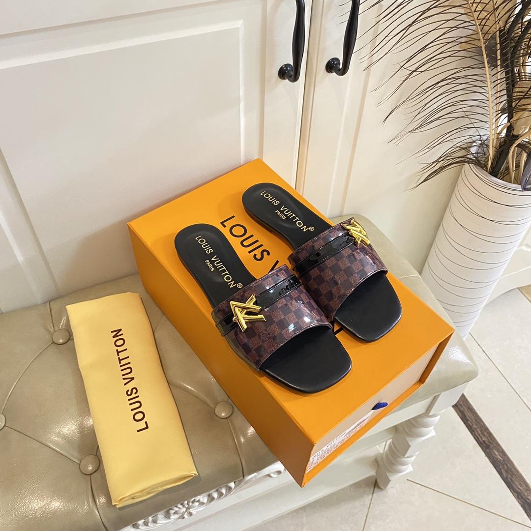 Louis Vuitton Neo Revival Flat Mule   1ACSP3 - DesignerGu