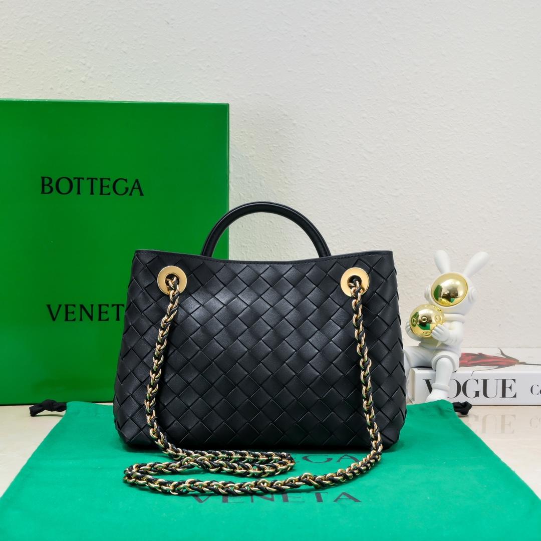 Bottega Veneta Small Andiamo With Chain - DesignerGu