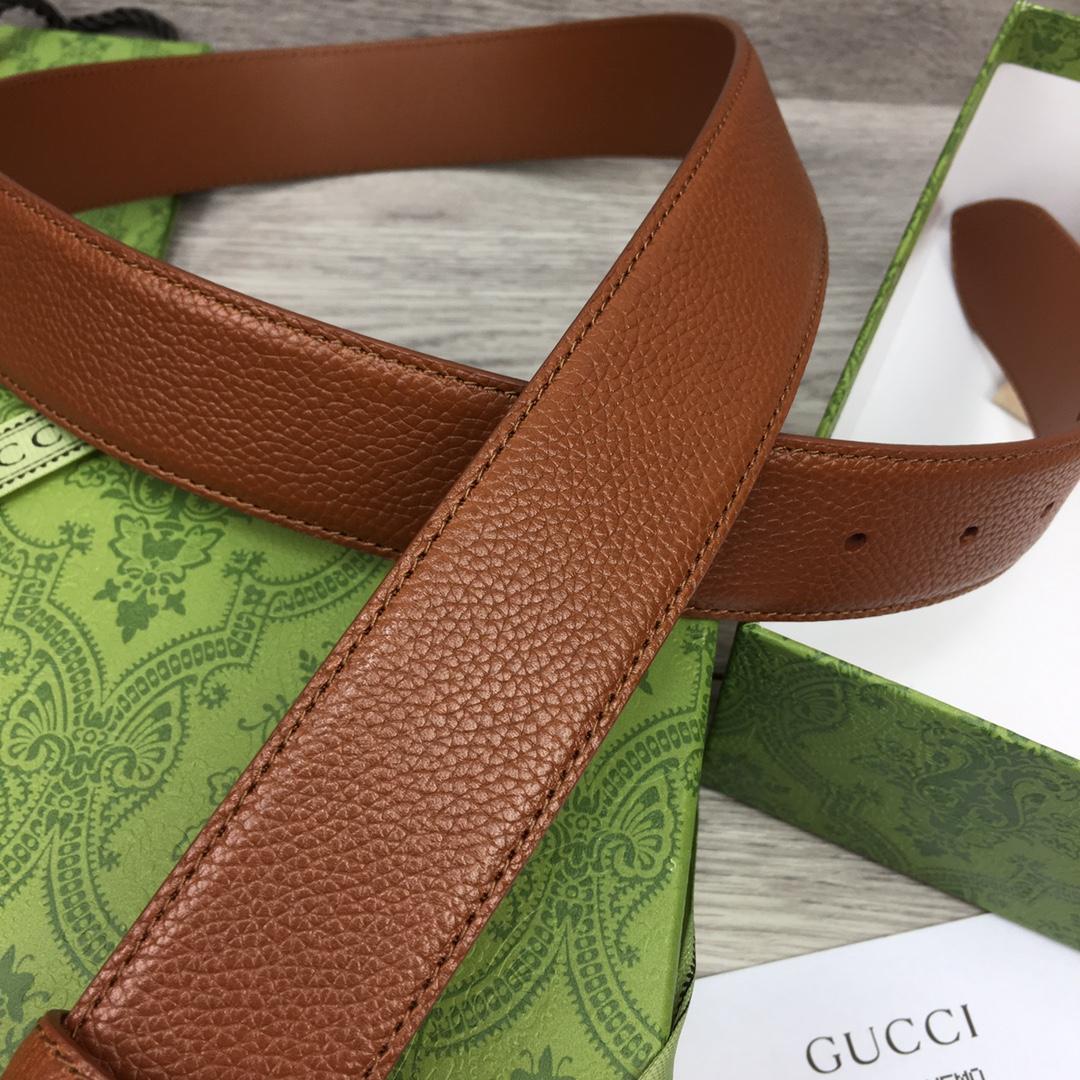 Gucci Leather Belt  35mm - DesignerGu