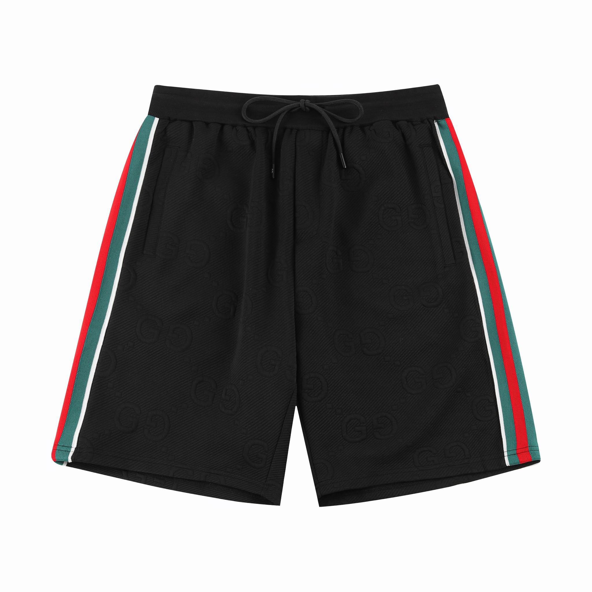 Gucci Web-stripe Jersey Track Shorts - DesignerGu