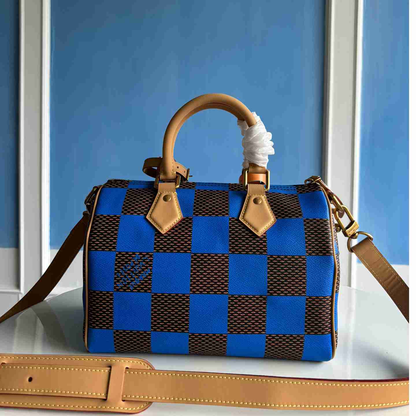 Louis Vuitton Speedy 25 Bandoulière Damier Pop   N40585 - DesignerGu