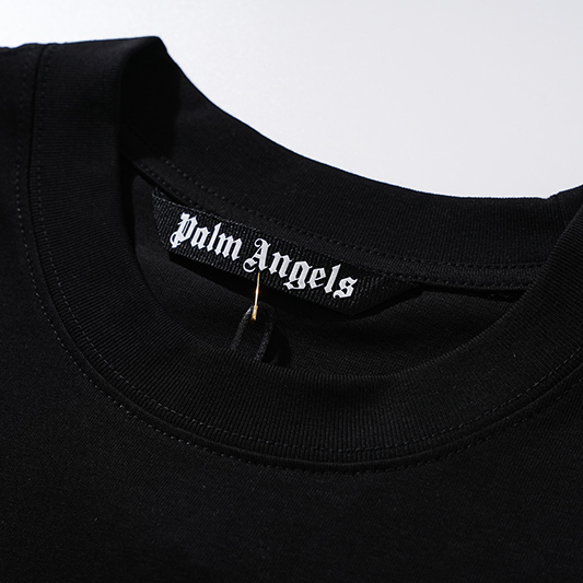 Palm Angels T-Shirt Racing Black - DesignerGu