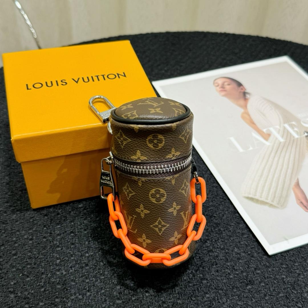 Louis Vuitton Monogram Barrel Pouch Bag Charm - DesignerGu