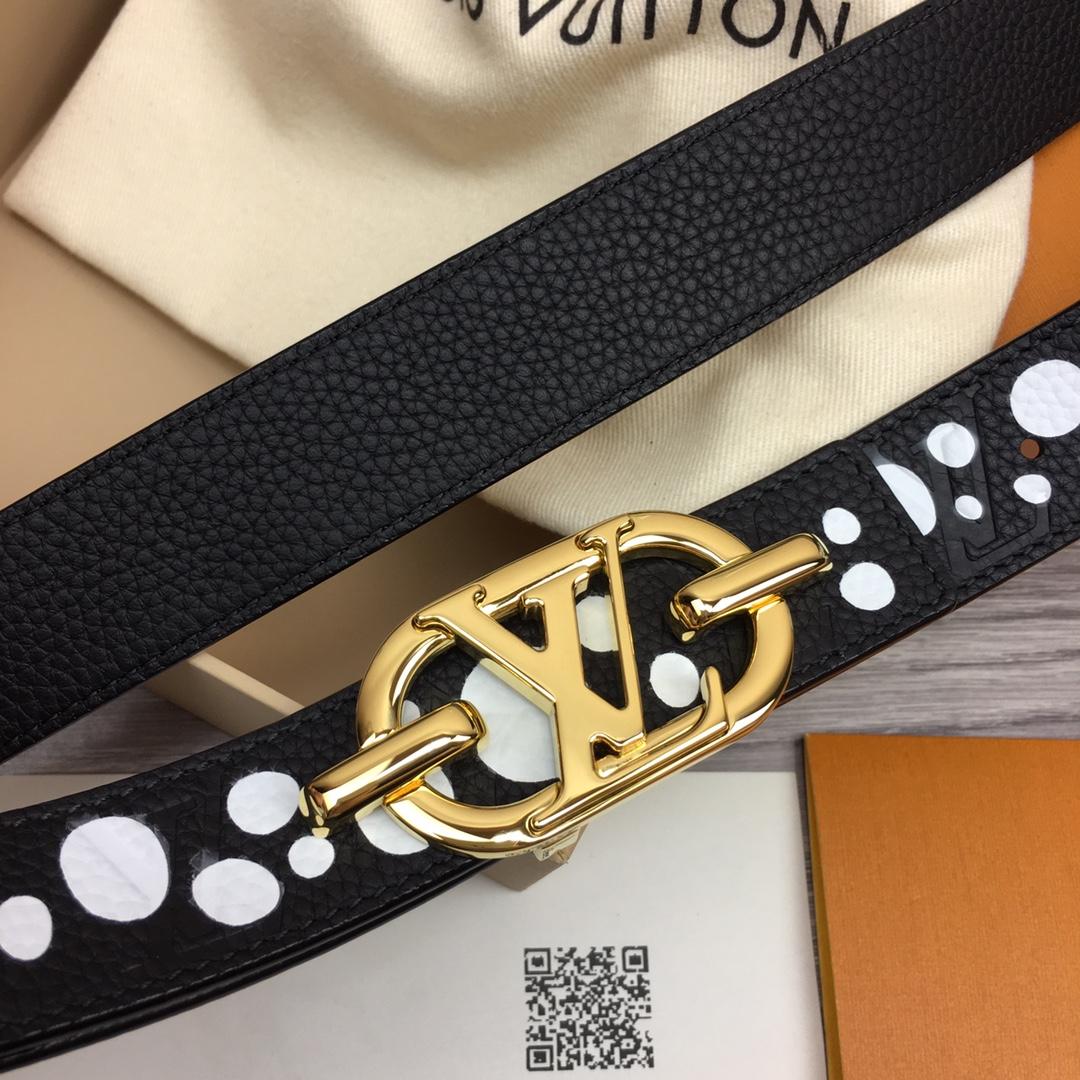 Louis Vuitton LV X YK LV 30MM Reversible Belt - DesignerGu