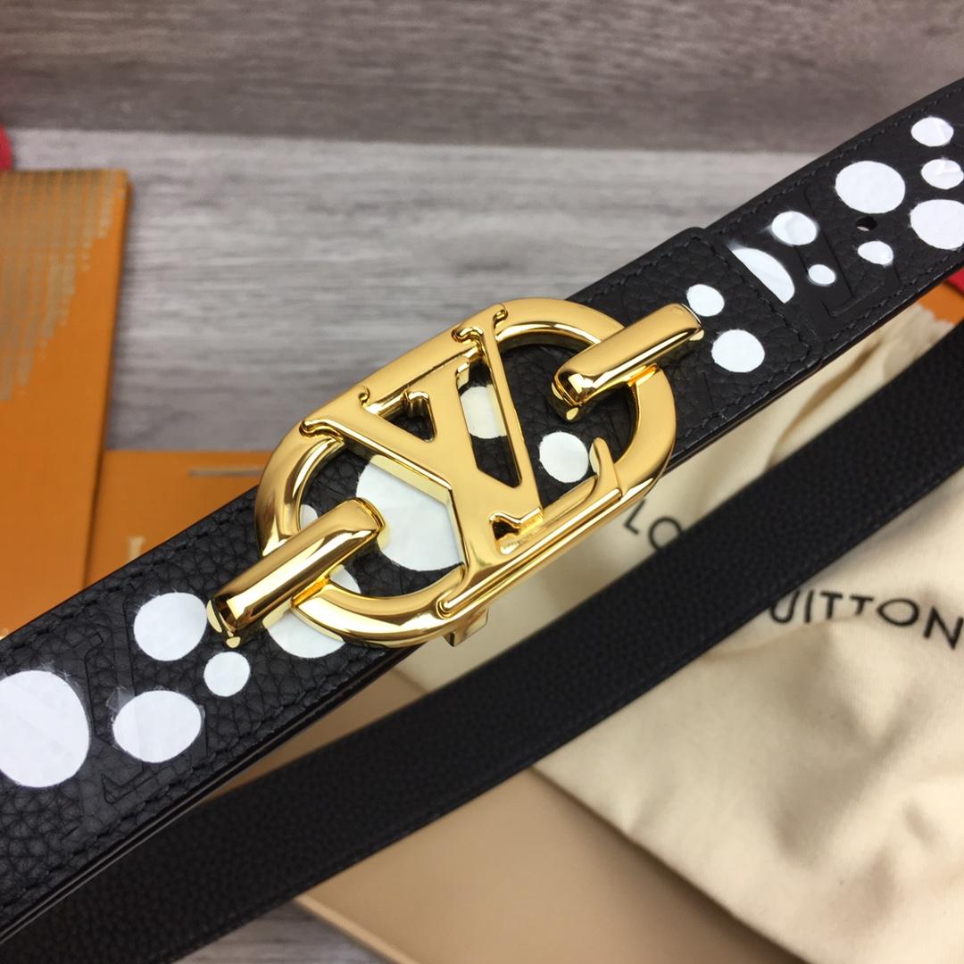 Louis Vuitton LV X YK LV 30MM Reversible Belt - DesignerGu